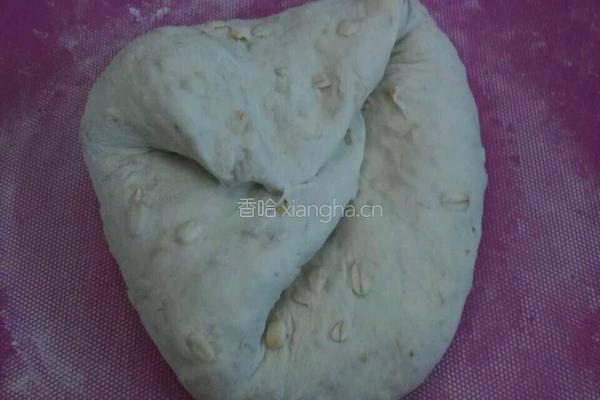 低糖燕麦片炫彩蜜豆土司的做法图解5