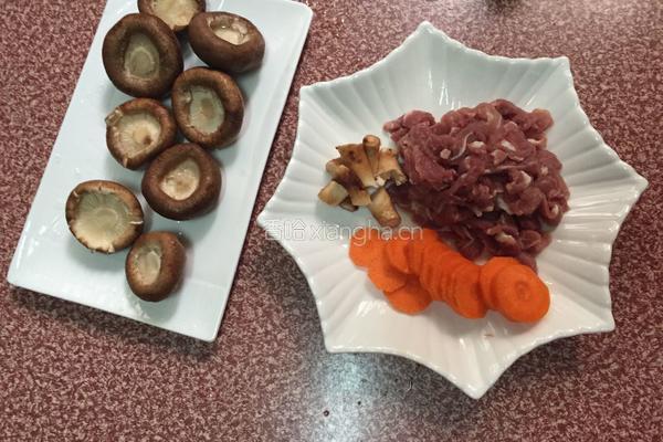 香菇酿肉的做法图解2