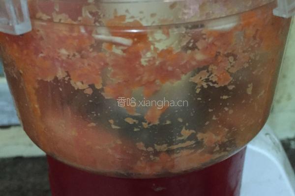 香菇酿肉的做法图解3