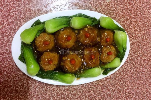 香菇酿肉的做法图解19