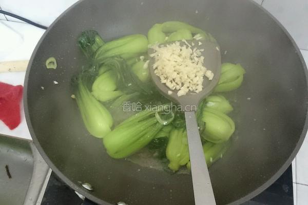 蒜泥青菜的做法图解4