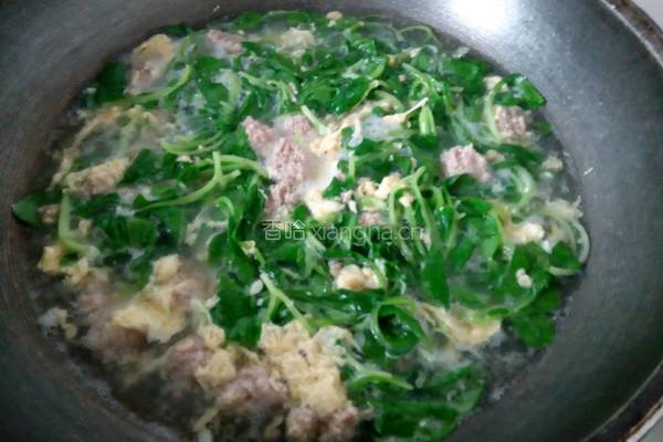青菜肉圆汤的做法图解4
