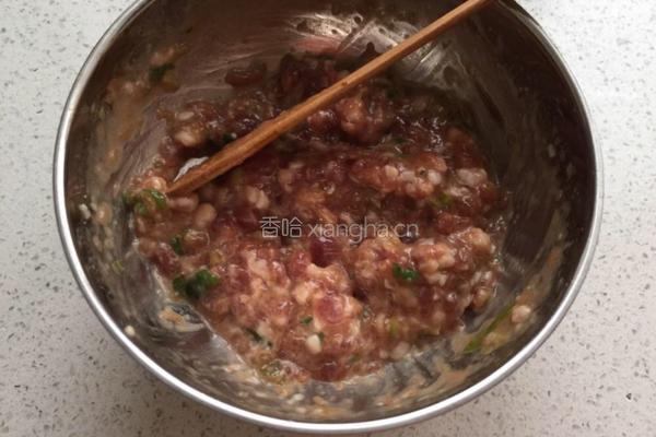 油菜酿香菇的做法图解4