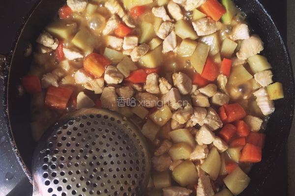 咖喱鸡饭的做法图解4