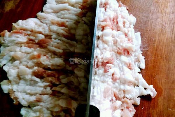 巧剁肉泥的做法图解5
