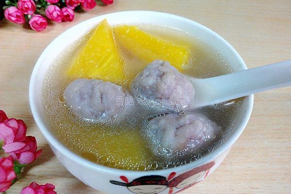 木瓜滚肉丸汤的做法图解6