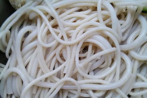 凉拌莜面的做法图解3
