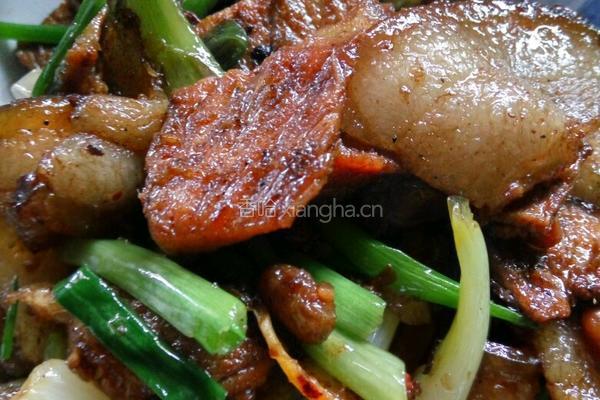 藠头回锅肉的做法图解7