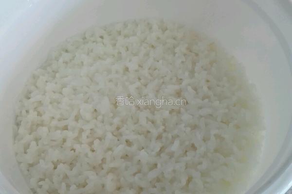 微波炉煮米饭的做法图解6