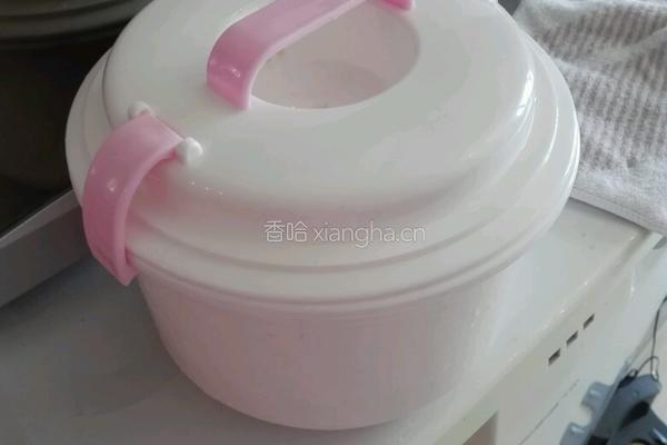 微波炉煮米饭的做法图解2