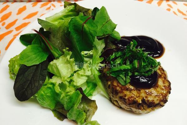豆奶汉堡牛肉饼的做法图解11
