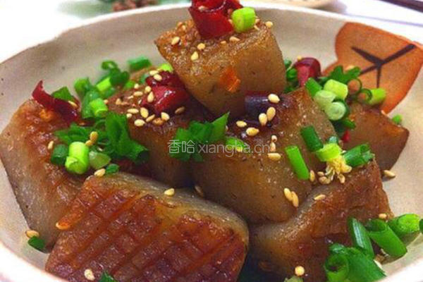 香辣魔芋煎的做法图解12