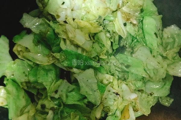 酱爆洋白菜的做法图解5