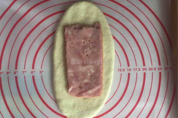 培根芝士香葱面包的做法图解7