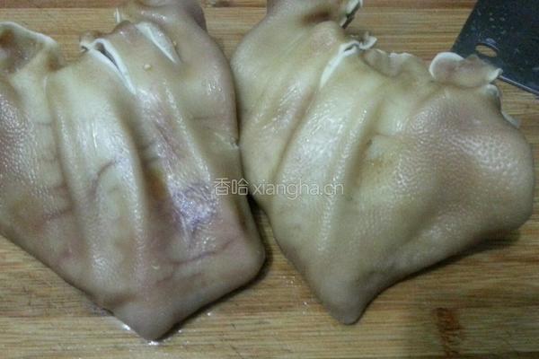 红烧猪耳朵的做法图解4
