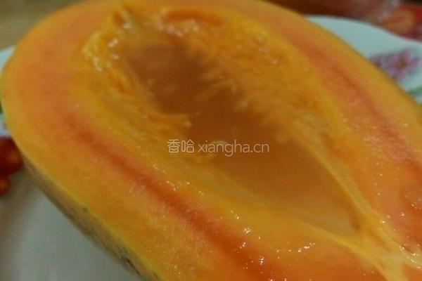 蜂蜜木瓜的做法图解4