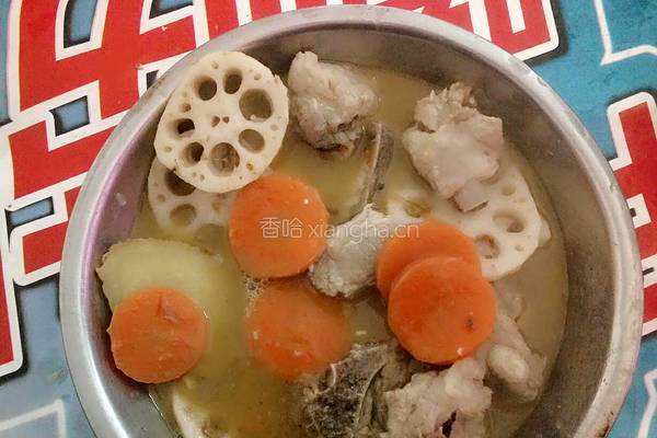 莲藕排骨汤