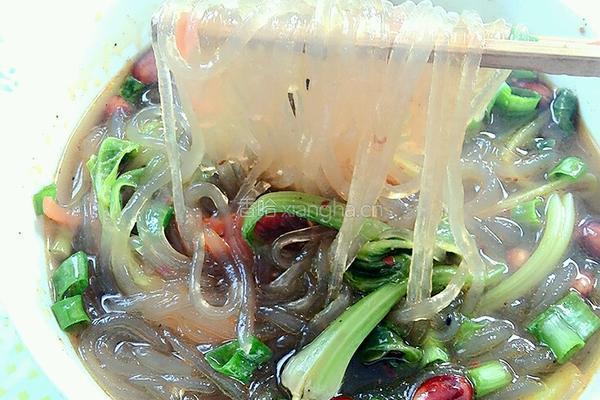 简易酸辣粉（微辣）的做法图解7