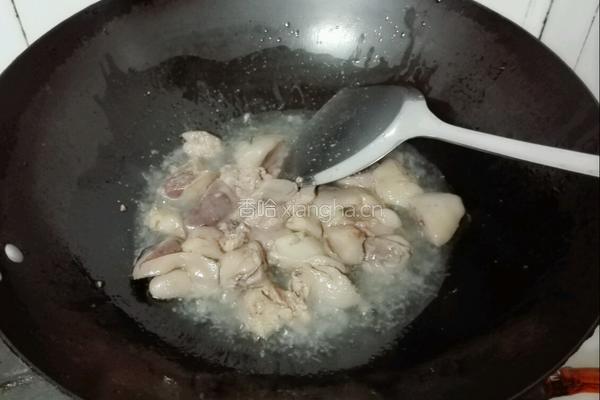 袖珍菇鸡肝的做法图解3
