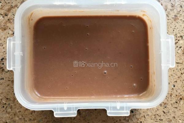 微波炉版——水果黑巧克力布朗尼的做法图解13