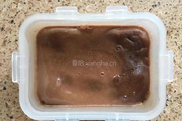 微波炉版——水果黑巧克力布朗尼的做法图解14
