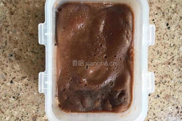 微波炉版——水果黑巧克力布朗尼的做法图解15