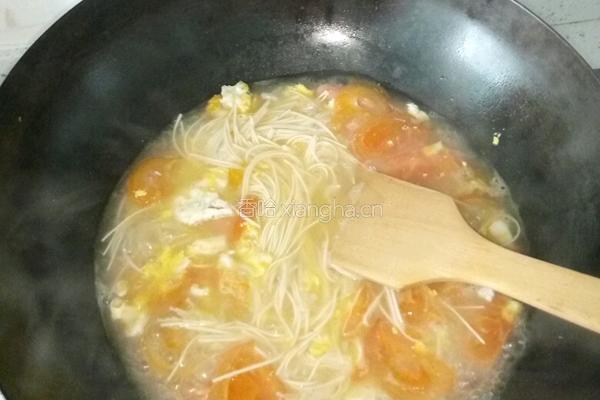 番茄鸡蛋面的做法图解3
