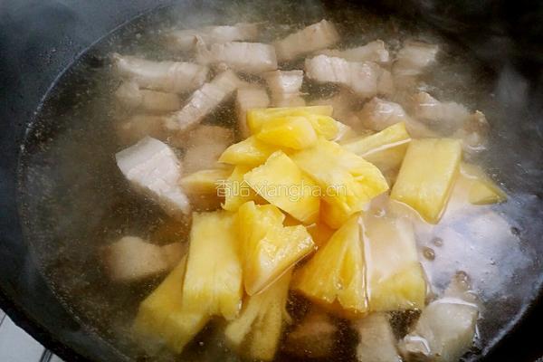 果香红烧肉的做法图解5