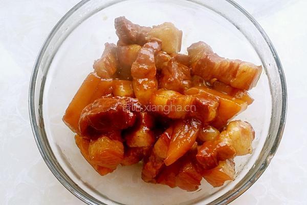 果香红烧肉的做法图解6