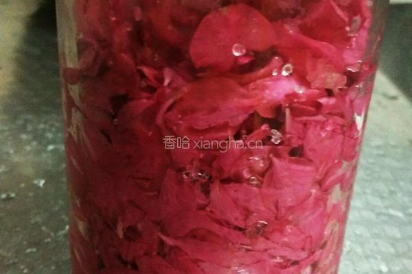 糖渍桃花的做法图解3