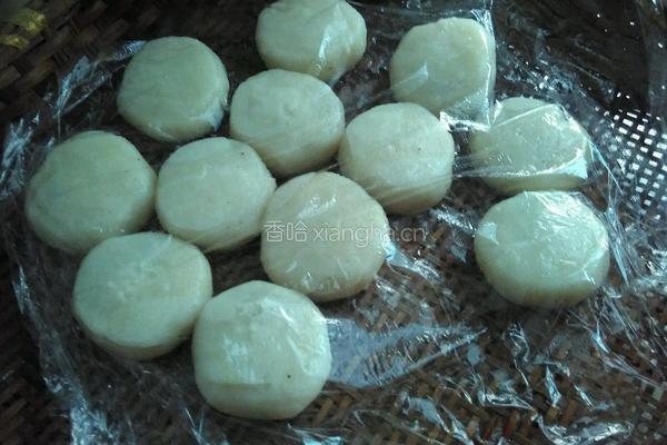 芝麻糯米团子的做法图解4