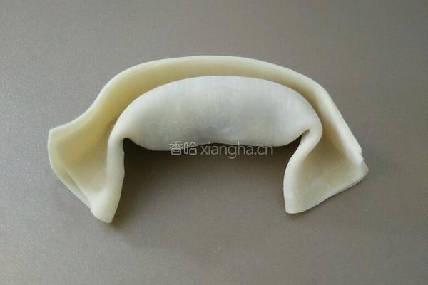 荠菜虾肉大馄饨的做法图解8