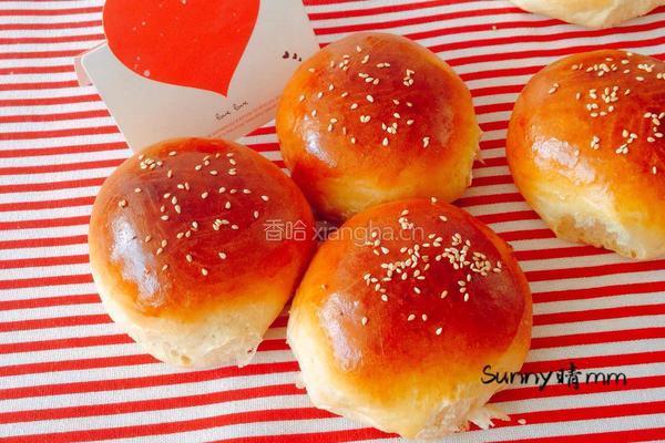 全麦蜜豆餐包的做法图解12