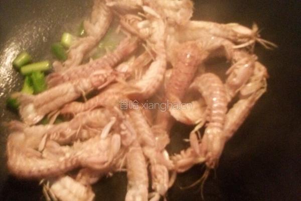清炒皮皮虾的做法图解5