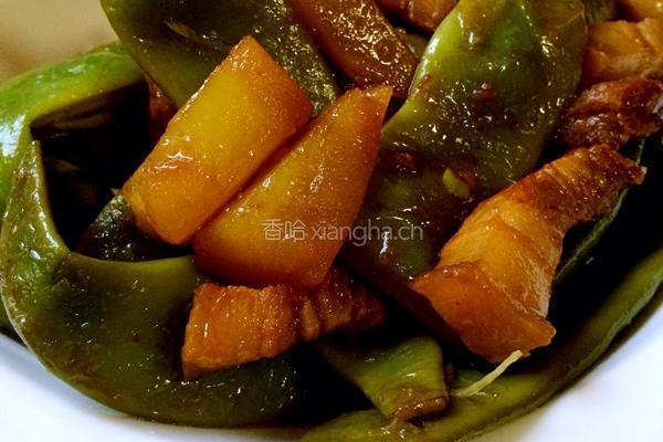 红烧肉土豆烧豆角的做法图解7