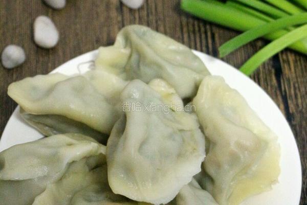 茼蒿鲜虾水饺的做法图解13