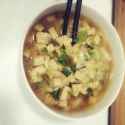 豆腐清汤面的做法[图]
