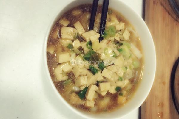 豆腐清汤面