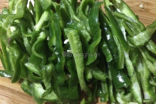 香干炒肉的做法图解3
