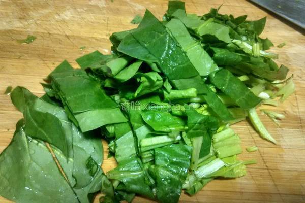 菠菜汤面条的做法图解6