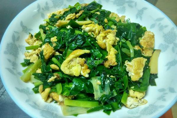 韭菜炒鸡蛋的做法图解10