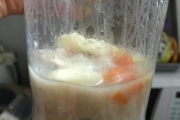 鸡肉奶酪粥的做法图解4