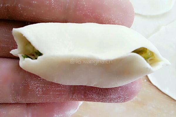 西葫芦鸡蛋水饺的做法图解17