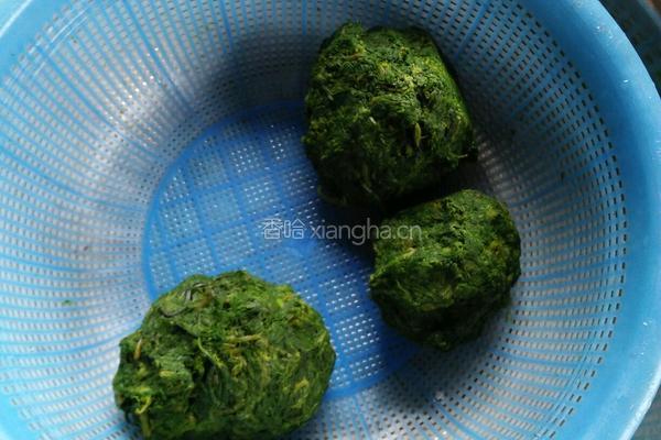 石灰水煮艾草的做法图解5