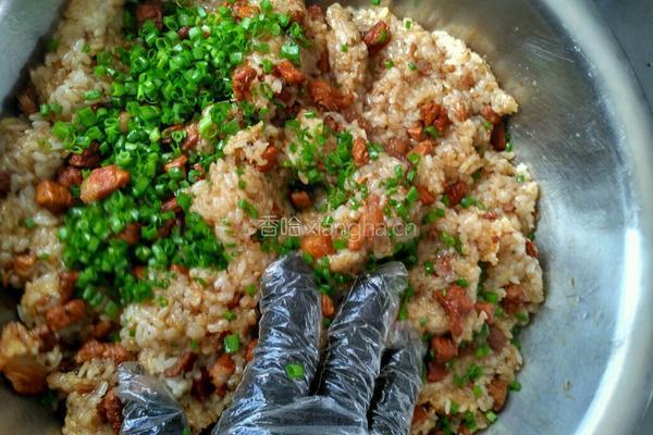 手工大肉丁烧卖的做法图解5