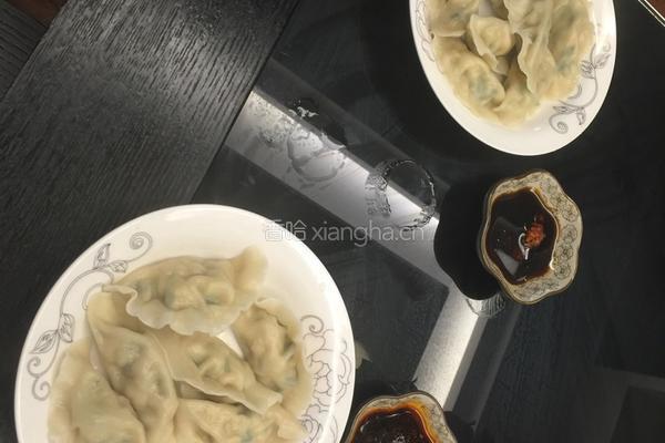 韭菜水饺的做法图解4