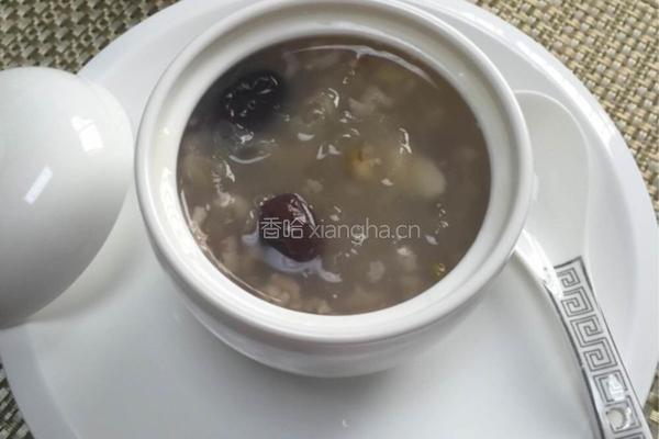 美容养颜粥的做法图解3