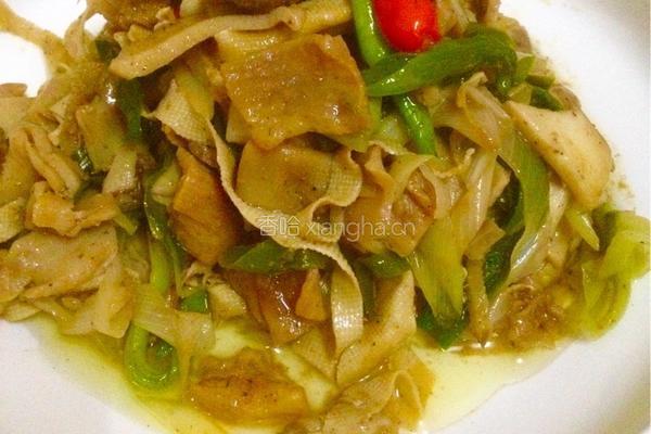 孜然千张肉片的做法图解5