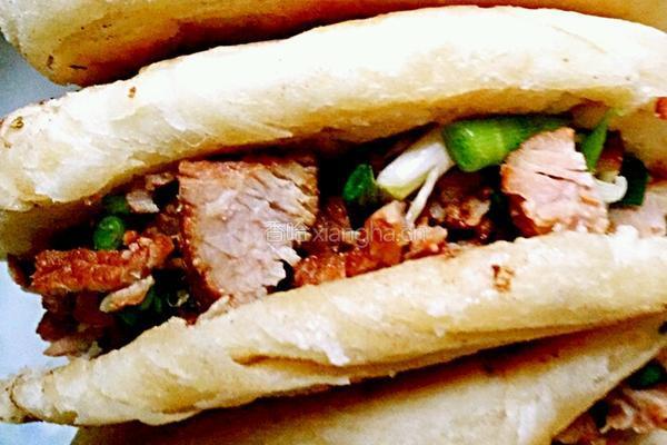 油酥饼夹肉的做法图解5