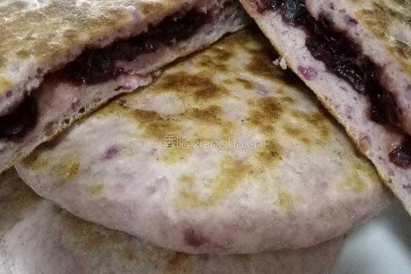 紫薯玫瑰馅饼的做法图解5